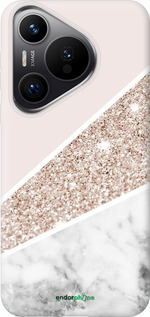 Силіконовий чехол Пастельний мармур для Huawei Pura 70 PRO - 4342u-3700 изображение 