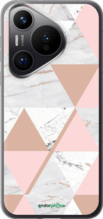 Силиконовый чехол Мраморная симметрия для Huawei Pura 70 PRO - 4344u-3700 изображение 