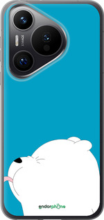 Силиконовый чехол Мишка 1 для Huawei Pura 70 PRO - 4358u-3700 изображение 