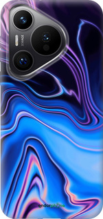 Силиконовый чехол Узор воды для Huawei Pura 70 PRO - 4491u-3700 изображение 