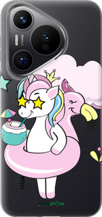 Силиконовый чехол Crown Unicorn для Huawei Pura 70 PRO - 4660u-3700 изображение 