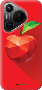 Силіконовий чехол Яблуко для Huawei Pura 70 PRO - 4696u-3700 изображение 