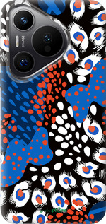 Силиконовый чехол Абстрактный фон v2 для Huawei Pura 70 PRO - 5503u-3700 изображение 