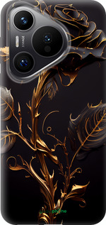 Силіконовий чехол Троянда 3 для Huawei Pura 70 PRO - 5552u-3700 изображение 