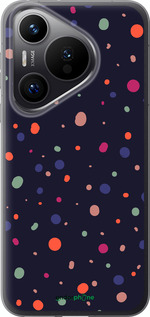 Силиконовый чехол Горошек v2 для Huawei Pura 70 PRO - 5599u-3700 изображение 