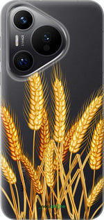 Силиконовый чехол Колоски пшеници для Huawei Pura 70 PRO - 5866u-3700 изображение 