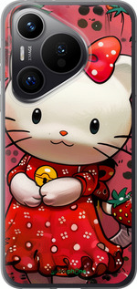 Силиконовый чехол hello kitty1 для Huawei Pura 70 PRO - 6036u-3700 изображение 