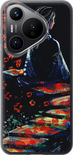 Силиконовый чехол Мечтательная девушка для Huawei Pura 70 PRO - 6042u-3700 изображение 