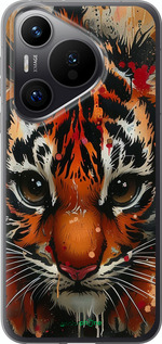 Силиконовый чехол Mini tiger для Huawei Pura 70 PRO - 6052u-3700 изображение 