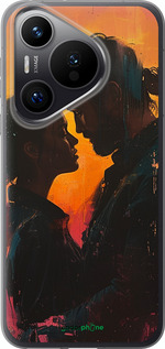 Силіконовий чехол Кохання на полотні для Huawei Pura 70 PRO - 6067u-3700 изображение 