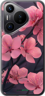 Силіконовий чохол 'Пурпурова сакура' для Huawei Pura 70 PRO зображення 7