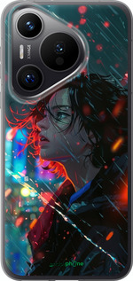 Силиконовый чехол Ночные огни для Huawei Pura 70 PRO - 6096u-3700 изображение 