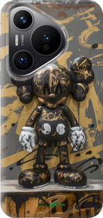 Силиконовый чехол Bronze kaws для Huawei Pura 70 PRO - 6097u-3700 изображение 
