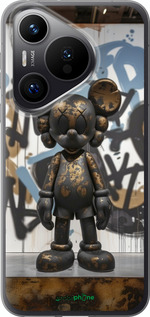 Силиконовый чехол Bronze kaws v2 для Huawei Pura 70 PRO - 6098u-3700 изображение 