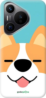 Силиконовый чехол Корги для Huawei Pura 70 PRO - 6280u-3700 изображение 