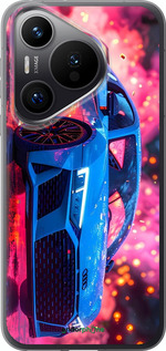 Силіконовий чехол Ауди для Huawei Pura 70 PRO - 6286u-3700 изображение 