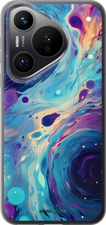 Силиконовый чехол Арт акварель для Huawei Pura 70 PRO - 6329u-3700 изображение 