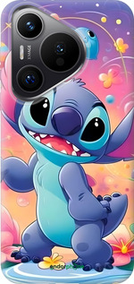 Силиконовый чехол Стич 2 для Huawei Pura 70 PRO - 6371u-3700 изображение 