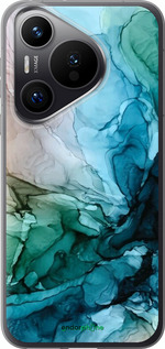 Силиконовый чехол С красочной абстрактной картиной Соленые берега для Huawei Pura 70 PRO - 6405u-3700 изображение 