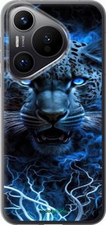 Силиконовый чехол Ледяной леопард для Huawei Pura 70 PRO - 6460u-3700 изображение 