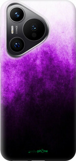 Силиконовый чехол Абстрактная композиция в фиолетовых тонах для Huawei Pura 70 PRO - 6478u-3700 изображение 