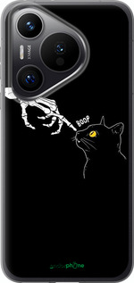 Силиконовый чехол Кошка для Huawei Pura 70 PRO - 6505u-3700 изображение 