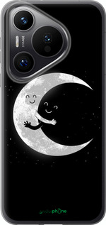 Силіконовий чехол Місячні обійми для Huawei Pura 70 PRO - 6508u-3700 изображение 