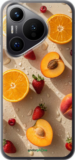 Силиконовый чехол Фрукты 3 для Huawei Pura 70 PRO - 6703u-3700 изображение 