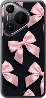 Силіконовий чехол Coquette Ribbons Dark Coquette для Huawei Pura 70 PRO - 6767u-3700 изображение 