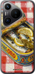 Силиконовый чехол Vintage Sardine Tin Phone для Huawei Pura 70 PRO - 6772u-3700 изображение 