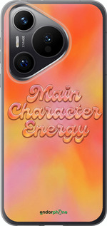 Силиконовый чехол Aura Gradient Main Character Energy Aesthetic Y2K для Huawei Pura 70 PRO - 6783u-3700 изображение 