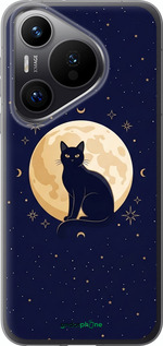 Силиконовый чехол Cute Cat Celestial/Witchy для Huawei Pura 70 PRO - 6787u-3700 изображение 