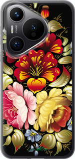 Силиконовый чехол Хохлома 6 для Huawei Pura 70 PRO - 829u-3700 изображение 