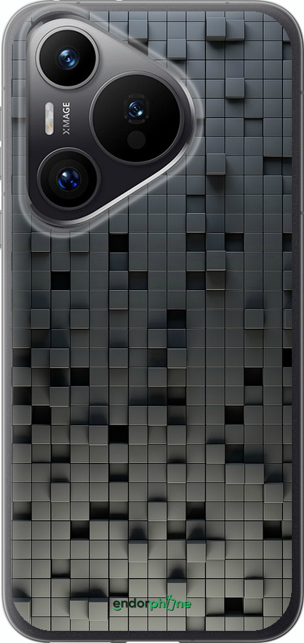 Силиконовый чехол Кубики для Huawei Pura 70 PRO - 1061u-3700 изображение 