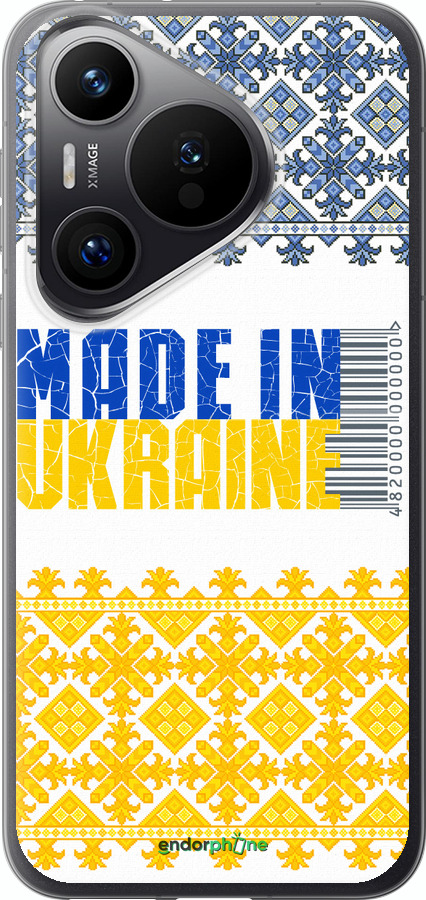 Силиконовый чехол Made in Ukraine для Huawei Pura 70 PRO - 1146u-3700 изображение 