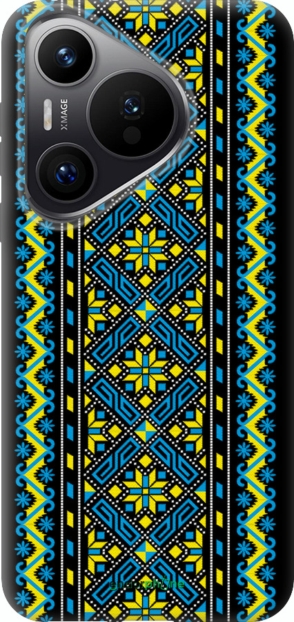 Силиконовый чехол Вышиванка 39 для Huawei Pura 70 PRO - 1173u-3700 изображение 