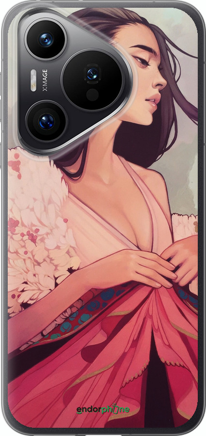 Силиконовый чехол Kelsey Beckett для Huawei Pura 70 PRO - 4034u-3700 изображение 