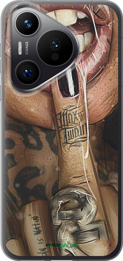 Силіконовий чехол Swag-girl для Huawei Pura 70 PRO - 4124u-3700 изображение 