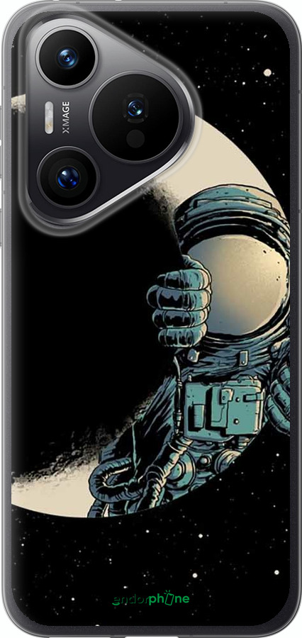 Силіконовий чехол Астронавт для Huawei Pura 70 PRO - 4134u-3700 изображение 