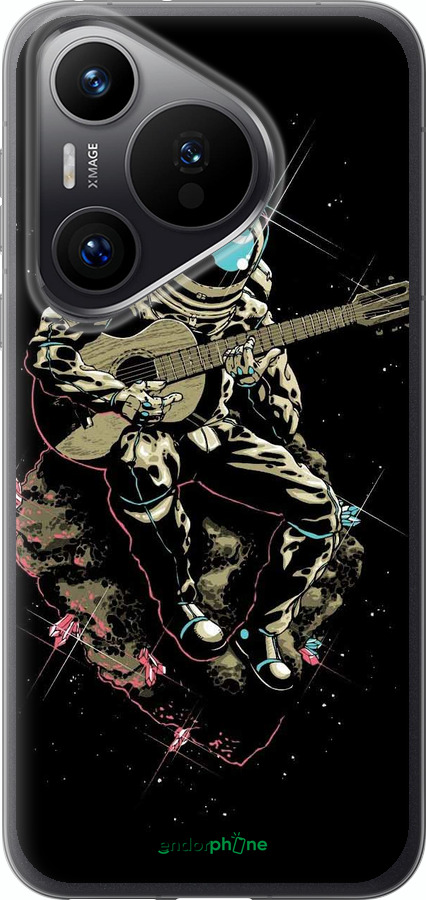 Силиконовый чехол Космонавт с гиратой для Huawei Pura 70 PRO - 4138u-3700 изображение 