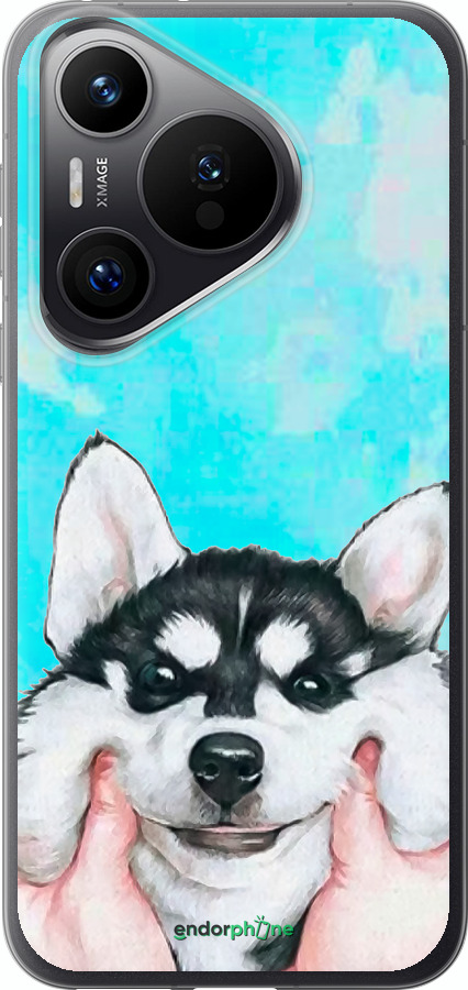Силиконовый чехол Улыбнись для Huawei Pura 70 PRO - 4276u-3700 изображение 