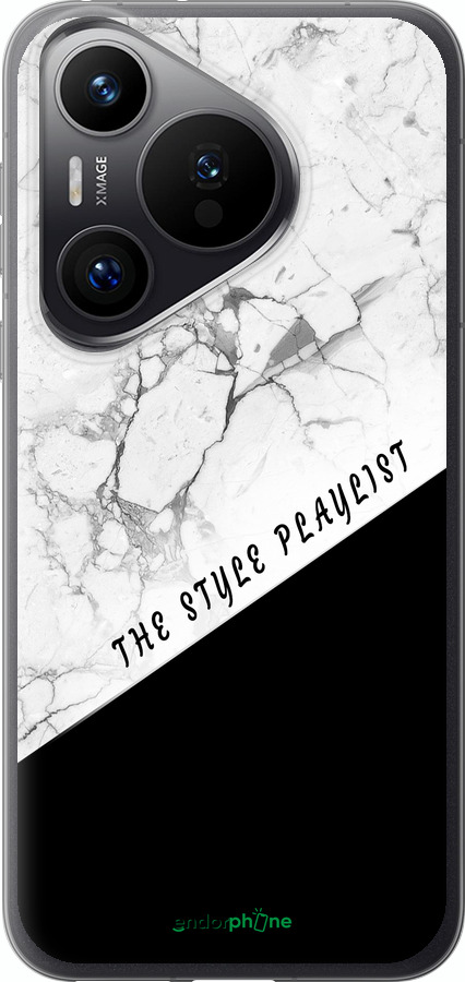 Силіконовий чехол The style playlist для Huawei Pura 70 PRO - 4308u-3700 изображение 