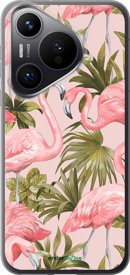 Силіконовий чехол Фламінго 2 для Huawei Pura 70 PRO - 4360u-3700 изображение 