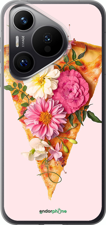 Силиконовый чехол pizza для Huawei Pura 70 PRO - 4492u-3700 изображение 
