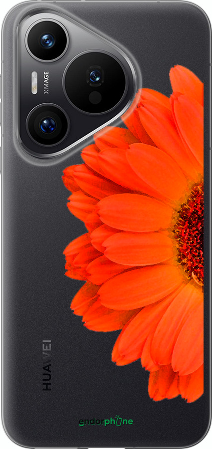 Силіконовий чехол Гербера 1 для Huawei Pura 70 PRO - 4534u-3700 изображение 
