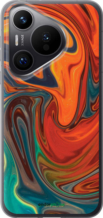 Силіконовий чехол Абстрактний фон для Huawei Pura 70 PRO - 4547u-3700 изображение 