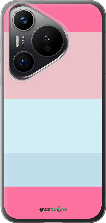 Силиконовый чехол Полосы1 для Huawei Pura 70 PRO - 4589u-3700 изображение 