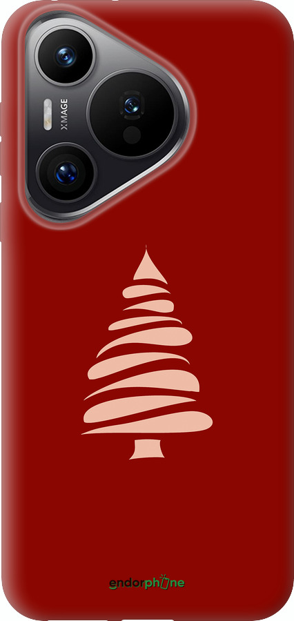 Силиконовый чехол Новогодний 15 для Huawei Pura 70 PRO - 4628u-3700 изображение 