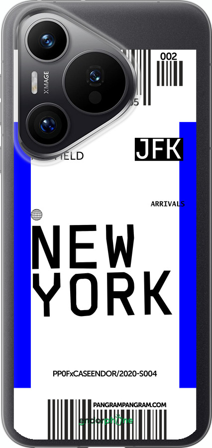 Силіконовий чехол New York для Huawei Pura 70 PRO - 4861u-3700 изображение 