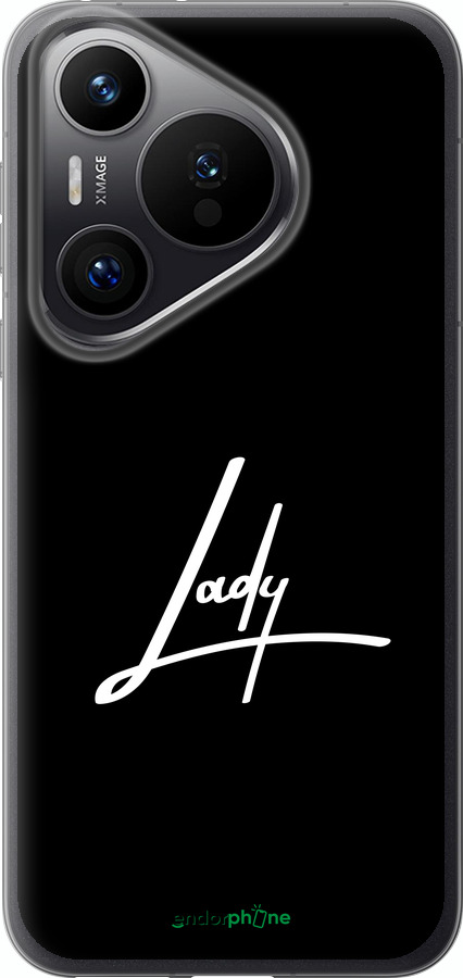 Силиконовый чехол Lady 2 для Huawei Pura 70 PRO - 4867u-3700 изображение 